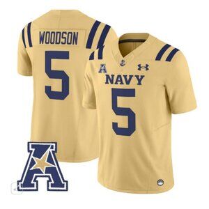 Mens Youths Kids Braxton Woodson Vapor Jersey Stitched Gold